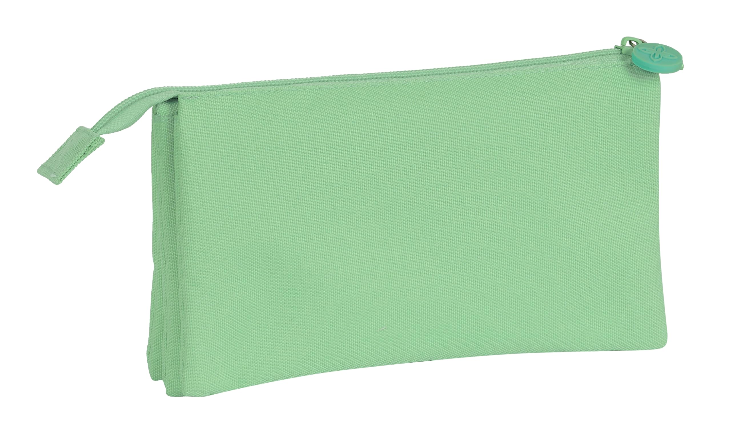 Safta Munich Pistachio, Triple Pencil Case, Children's Pencil Case, Ideal for School Age Children Comfortable and Versatile - Image 2