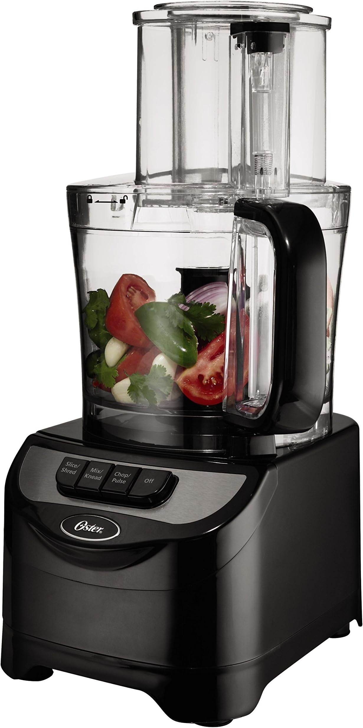 Oster FPSTFP1355 2-Speed 10-Cup Food Processor, 500-watt (Renewed)