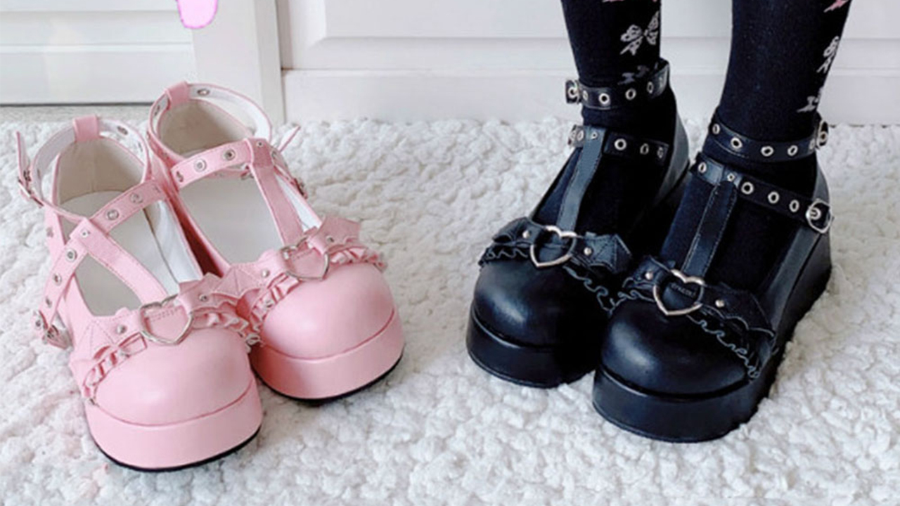 CELNEPHO Womens Mary Jane Shoes for Women, Sweet Bow Round Toe Ankle T-Strap Lolita Goth Platform Dress Pumps Shoes… - Image 8