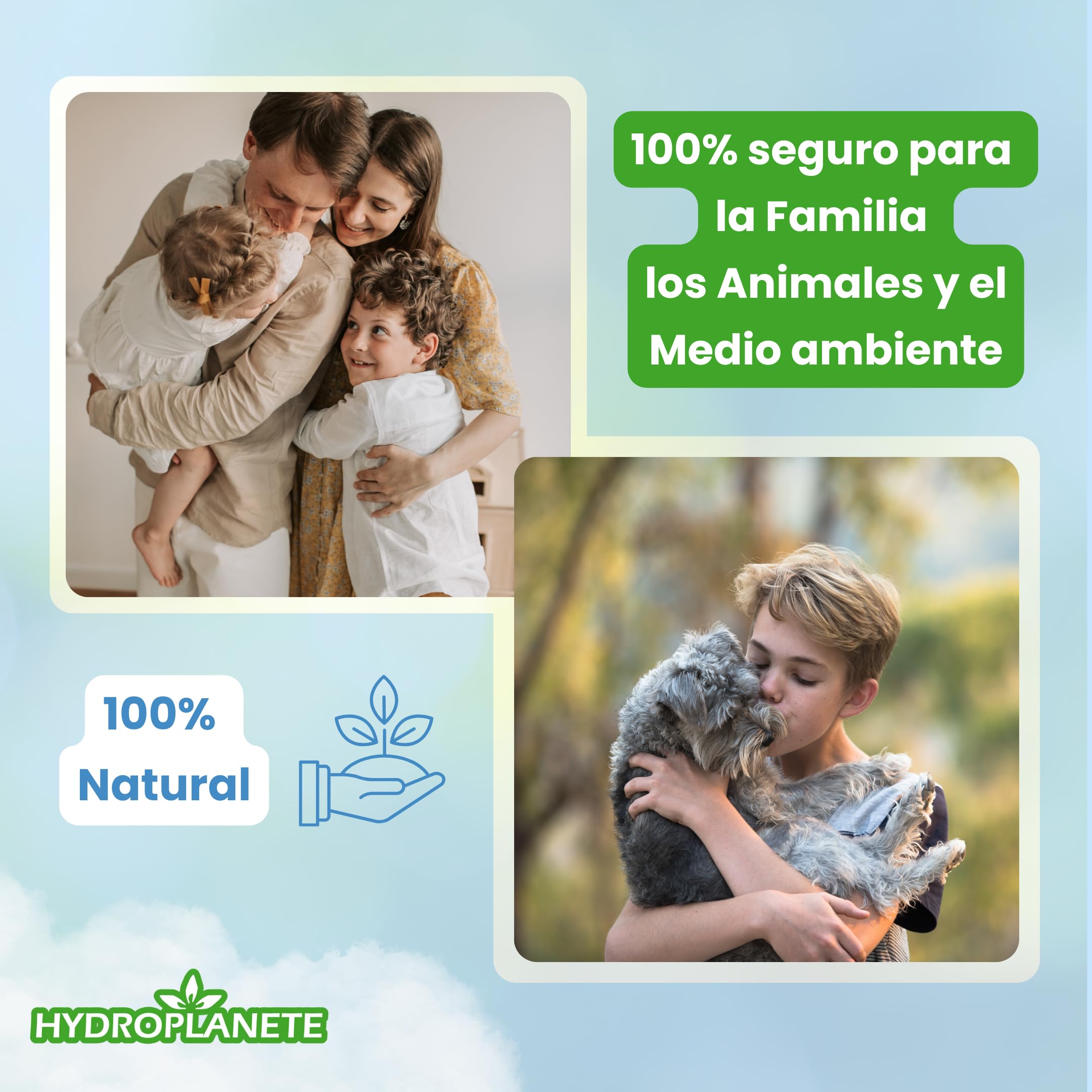 HYDROPLANETE Tierra de Diatomeas Blanca 400g 1kg 2kg 5kg 10kg 20kg - Grado Alimenticio, Alta Pureza 100% Natural, Origen España (10 kg)
