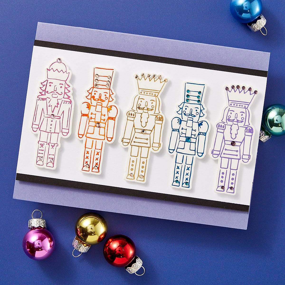 Spellbinders BP-222 Nutcracker Trio Press Plate & Die Set from The Glad Tidings Collection by Simon Hurley