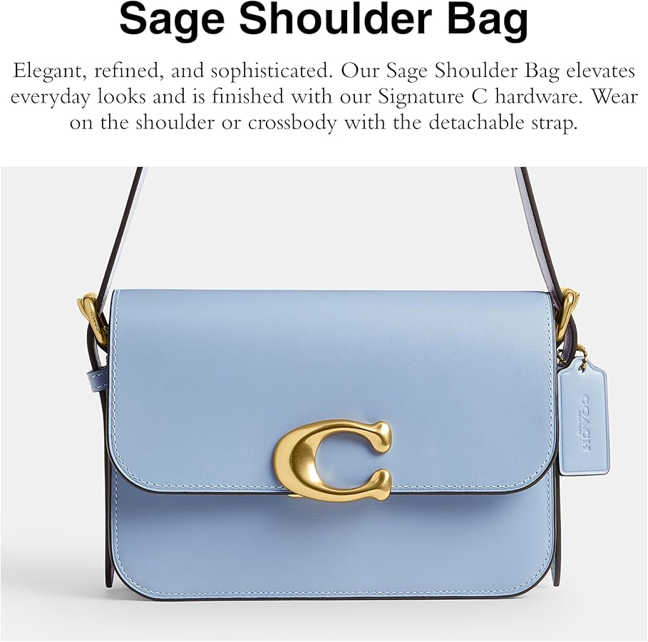 バッグ COACH ShoulderBag Signature light blue Discover the Best Light Blue Coach Shoulder Bags for 2024