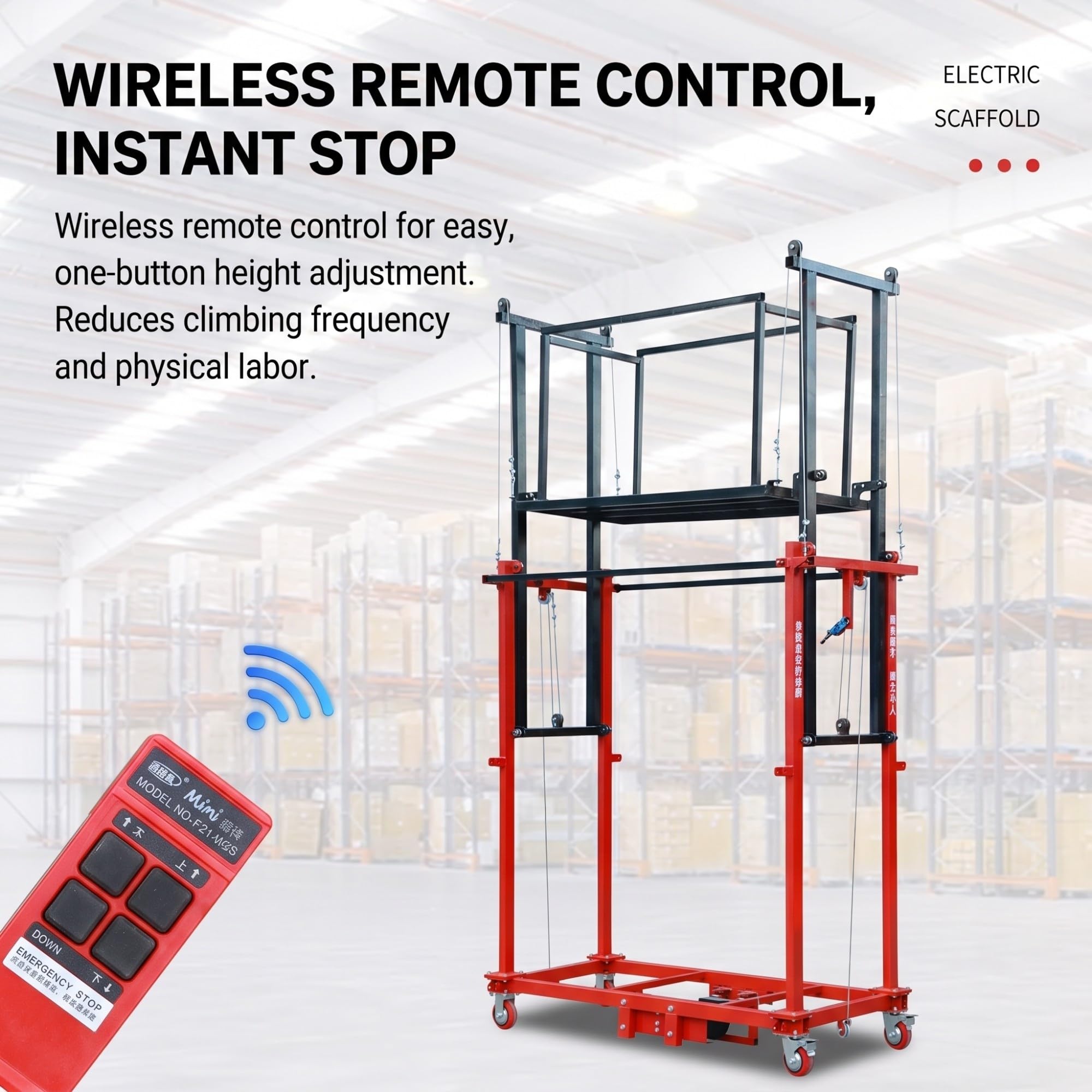 Elektrische mobile Gerüstplattform/Motorisierter Gerüstlift