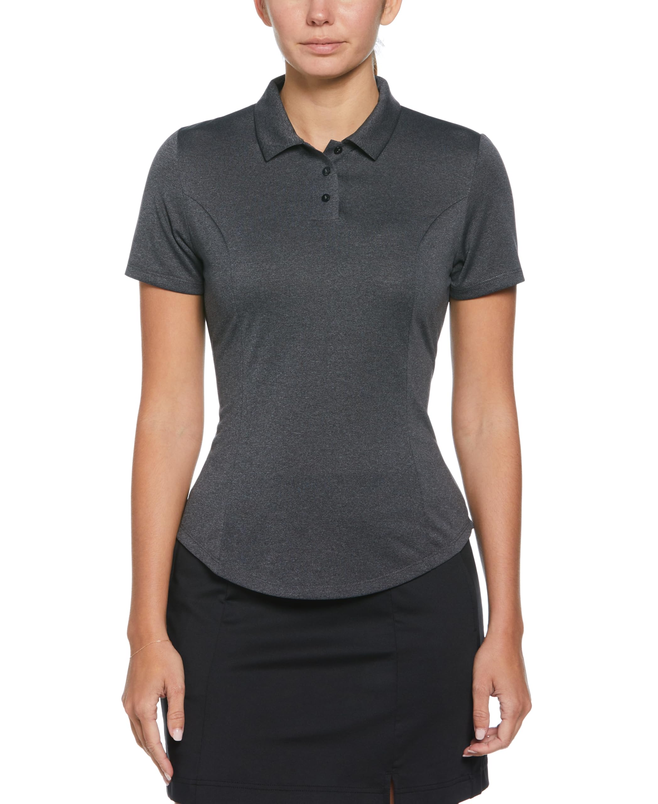 Callaway Women's Heather Short Sleeve Golf Polo Shirt