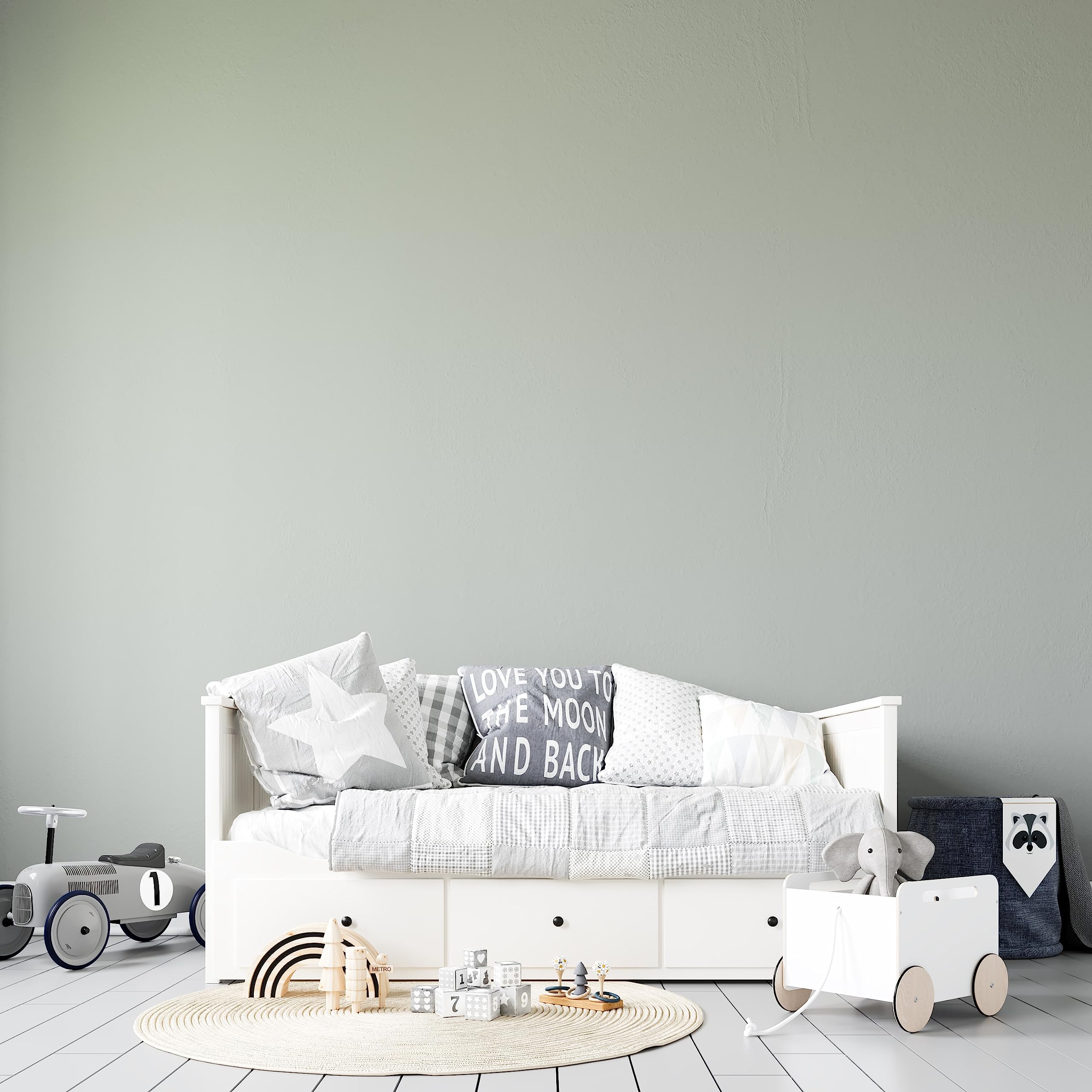 Peinture Acrylique Gris Chaud Clair London Frogs - Aspect Satin - Peinture Mur, Plafond, Boiserie & Balcon - Lessivable - Séchage En 30 min - COV A+ - Fabriquée En France - 5 L - BARBOUILLE