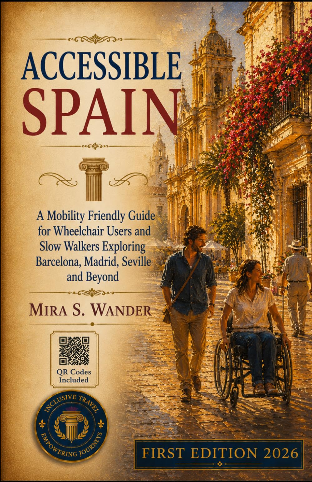 ACCESSIBLE SPAIN: A Mobility Friendly Guide for Wheelchair Users and Slow Walkers Exploring Barcelona, Madrid, Seville and Beyond