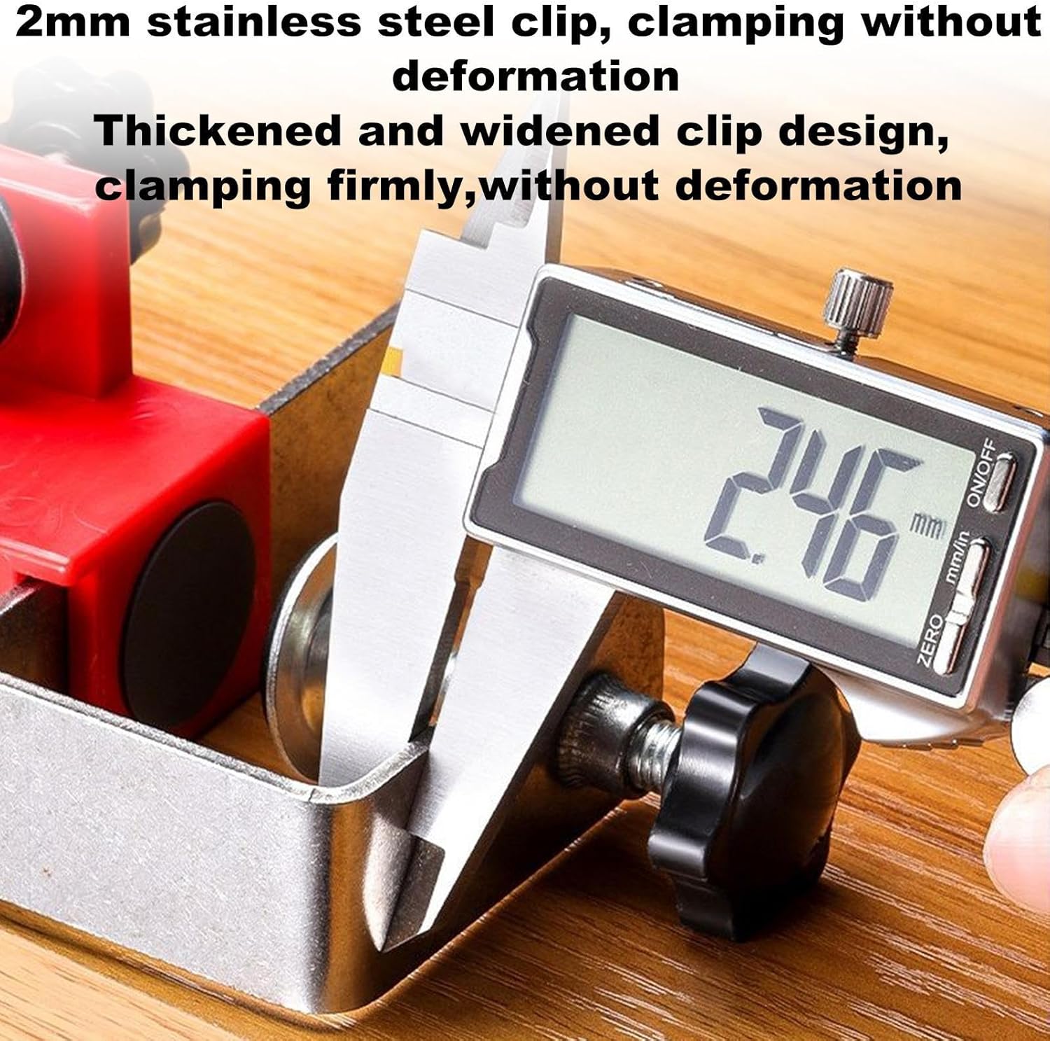 Drawer Jig - Cabinet Installation Clamps | 2 Pieces Precision Carpentry Guide Tool, Adaptive Mounting Fasteners with Frame Support for Furniture Assembly Kitchen Door Fixing Miter Woodwork Projects