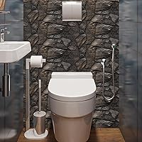 Vista 5 de Retro Tile Sticker Peel and Stick Wallpaper, Stick On Backsplash Tiles for Kitchen Wall Tile Stickers Waterproof Bathroom Decals Self Adhesive