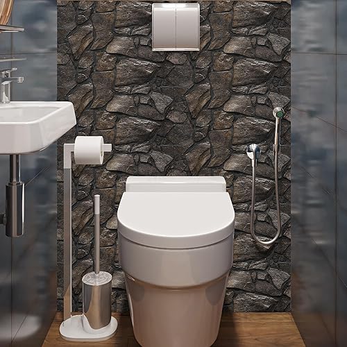 Miniatura 5 de Retro Tile Sticker Peel and Stick Wallpaper, Stick On Backsplash Tiles for Kitchen Wall Tile Stickers Waterproof Bathroom Decals Self Adhesive