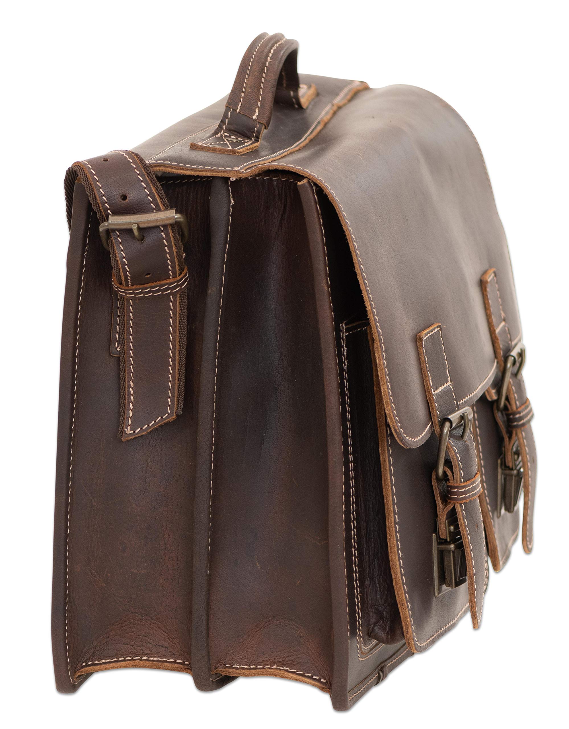 Greenburry Aktentasche Leder 39 cm