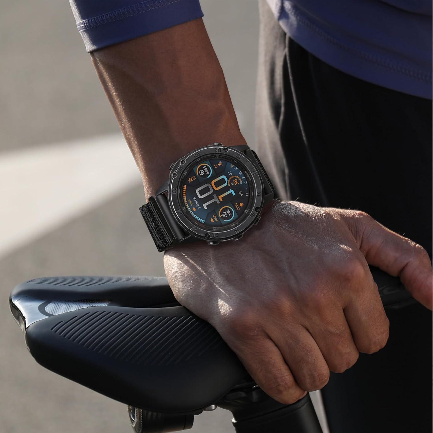 Bandletic Tactical Rugged Nylon Compatible with Garmin Fenix 5X Watch Band, Quick Fit 26mm Bands for Fenix 8 51mm/7X/7X Pro/6X/6X Pro/5X Plus/3/3 HR/Instinct 2X/Tactix/Enduro/Descent/Epix Pro 51mm - Image 8