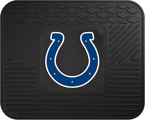 FANMATS 9990 Indianapolis Colts - Tapete utilitario para coche 1 pieza 14 x 17 pulgadas protección para todo tipo de clima ajuste universal logotipo