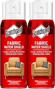 Scotchgard Fabric Water Shield, Water Repellent Spray for Spring and Summer Clothing and Household Upholstery Items, Long-Lasting Protection, Water Repellent for Seasonal Fabric, Two 10 oz Cans
