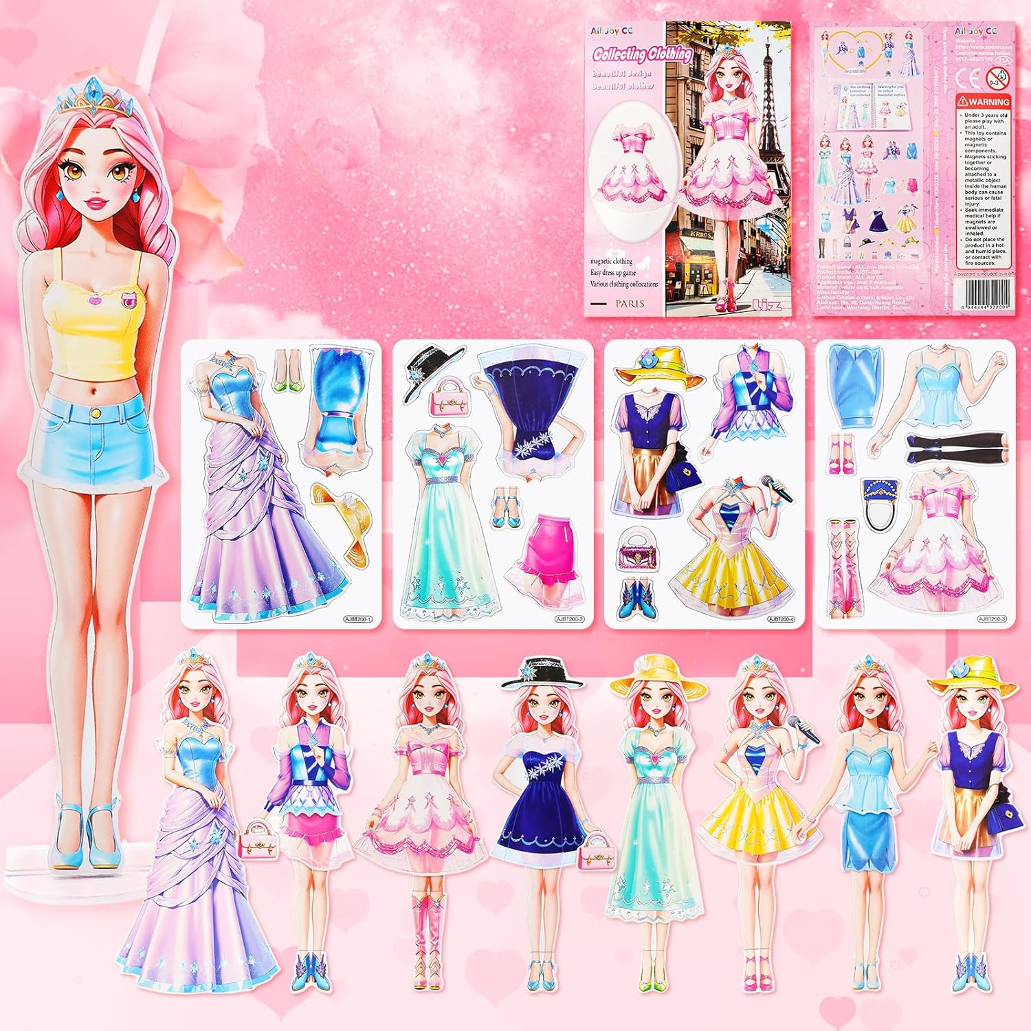 PainZieteg Dress Up Dolls, Princess Dress
