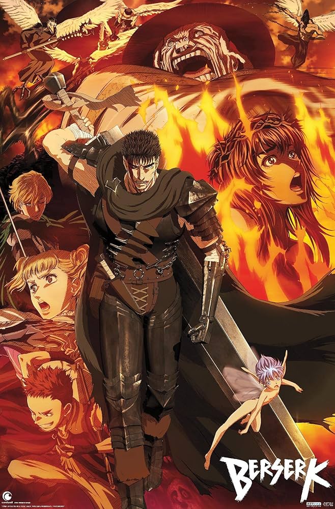 Amazon.com: Trends International Berserk - Group Wall Poster, 34L