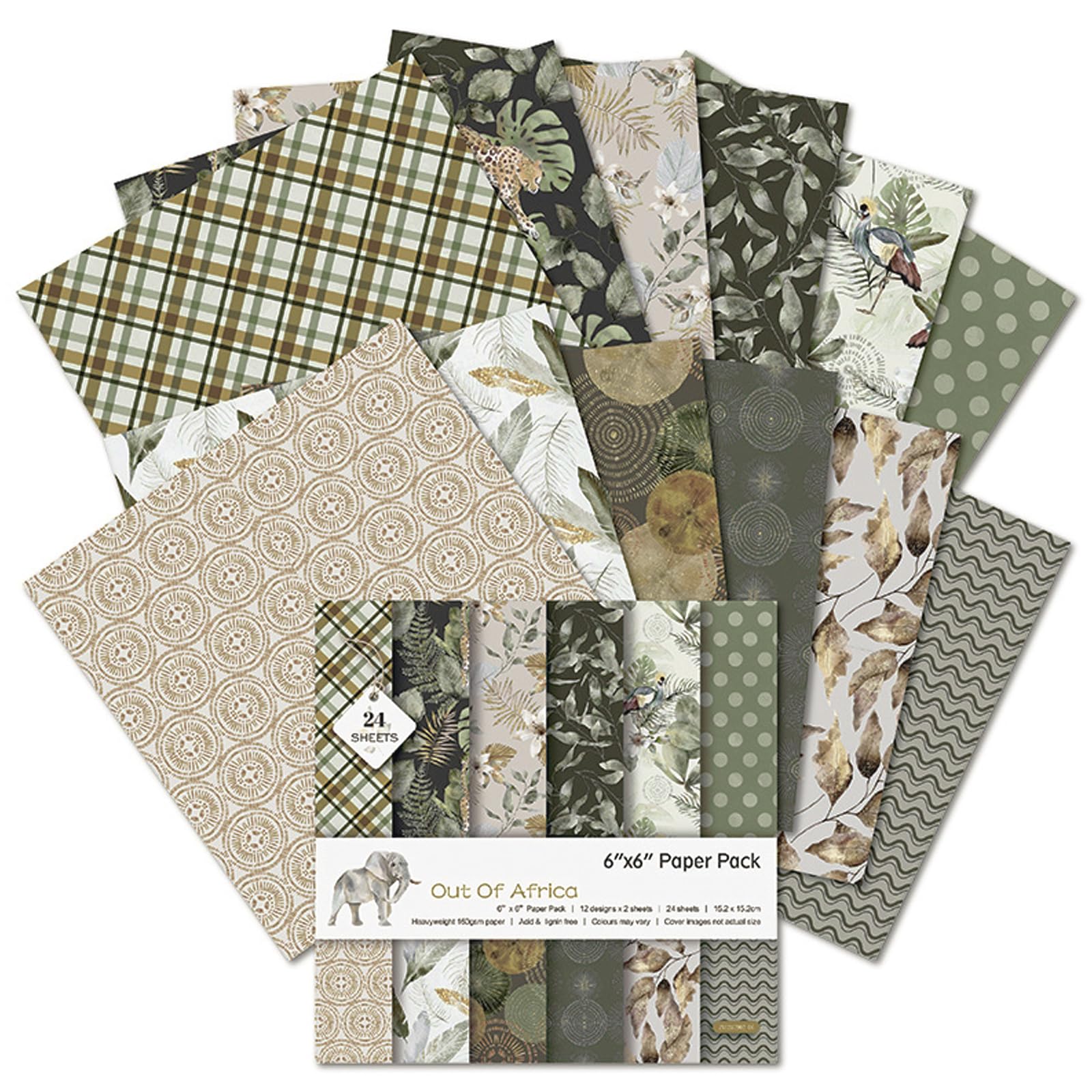 12 Sheets Pieces Scrapbook Paper Making Kits Decoupage Kit 6x6 Inch Vintage Style for Crafts DIY Making Magazine Clipping Paper Easter Card Making for Crafts Card Making Art Journaling (Style A)