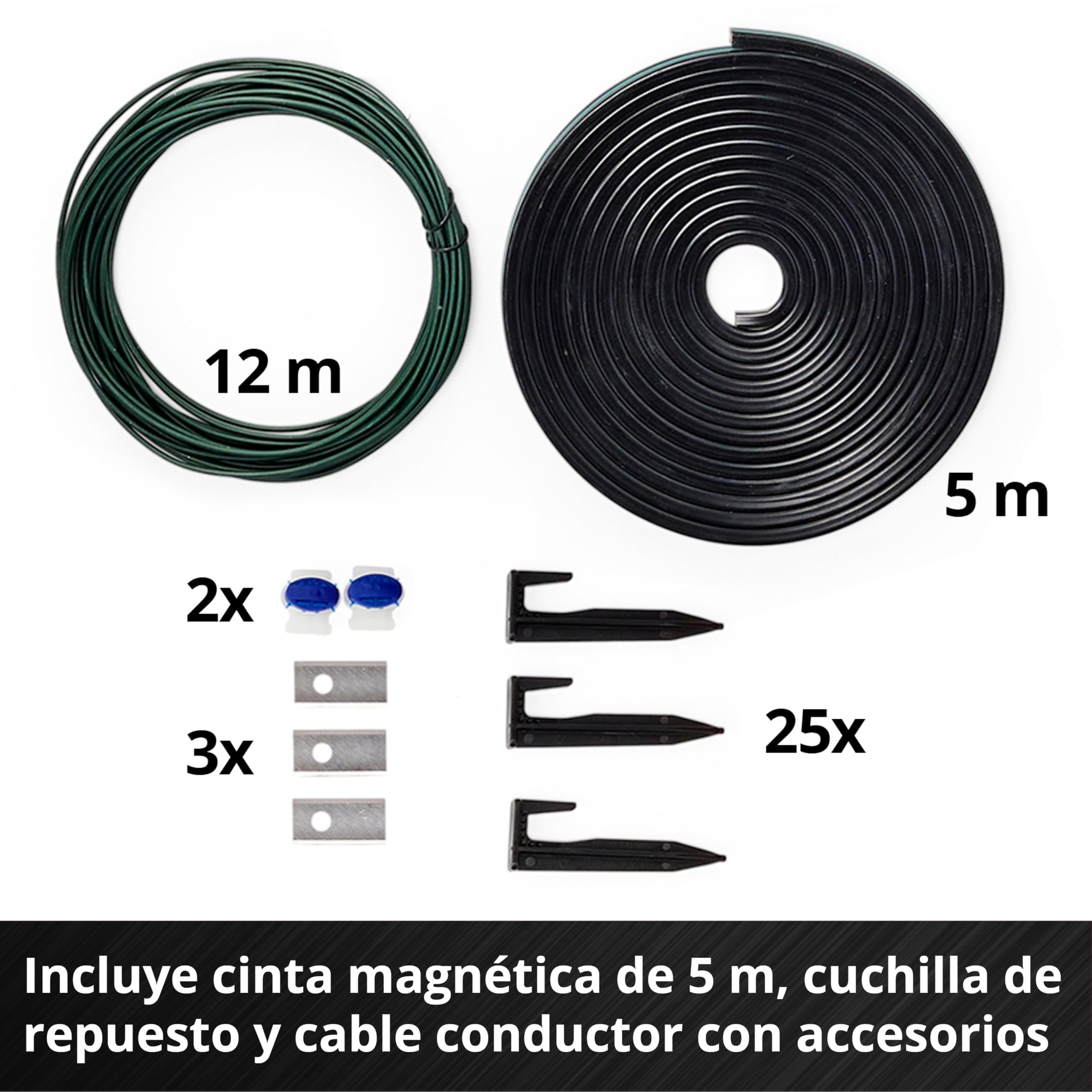 Einhell Robot cortacésped FREELEXO CAM 500 Power X-Change (18V, cámara vs Alambre de delimitación, Superficies de césped de 500m2, Pendiente hasta 25%, Ancho de Corte 18cm, protección antirrobos)