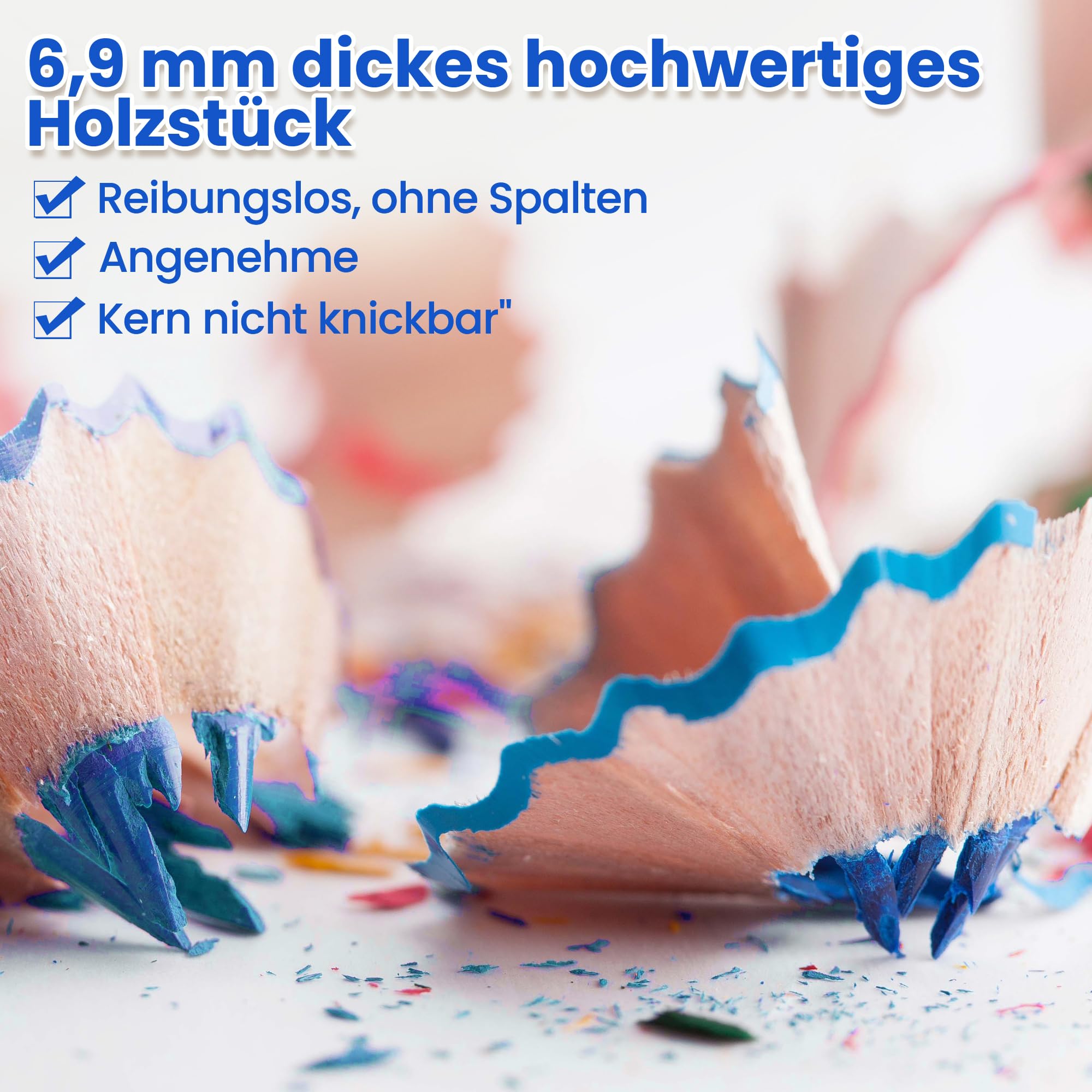 MARCO Set di matite colorate 36 colori, mine spesse a base di olio crayon, matite di legno, serie D4300, ideale come regalo di compleanno per artisti e principianti