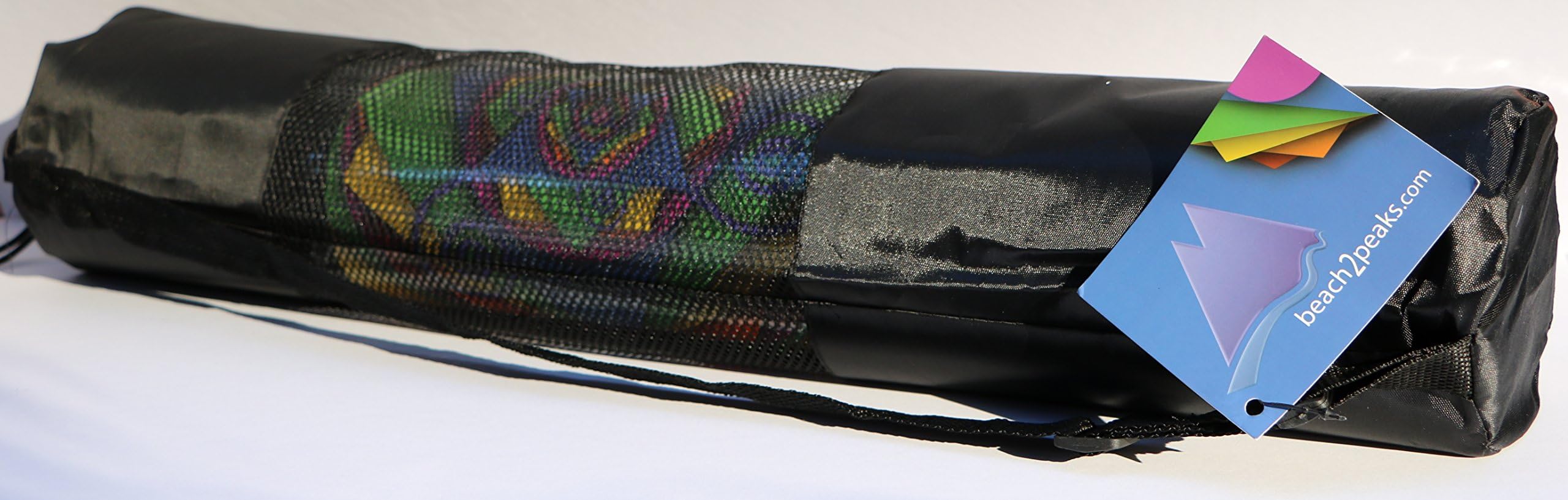 Yoga & Pilates Exercise Mat. Eco-Friendly. Easily Cleaned, Odour Free and Moisture Resistant. Each Mat Includes Free Mesh Bag, Carrying Rope and Inspirational Poster
