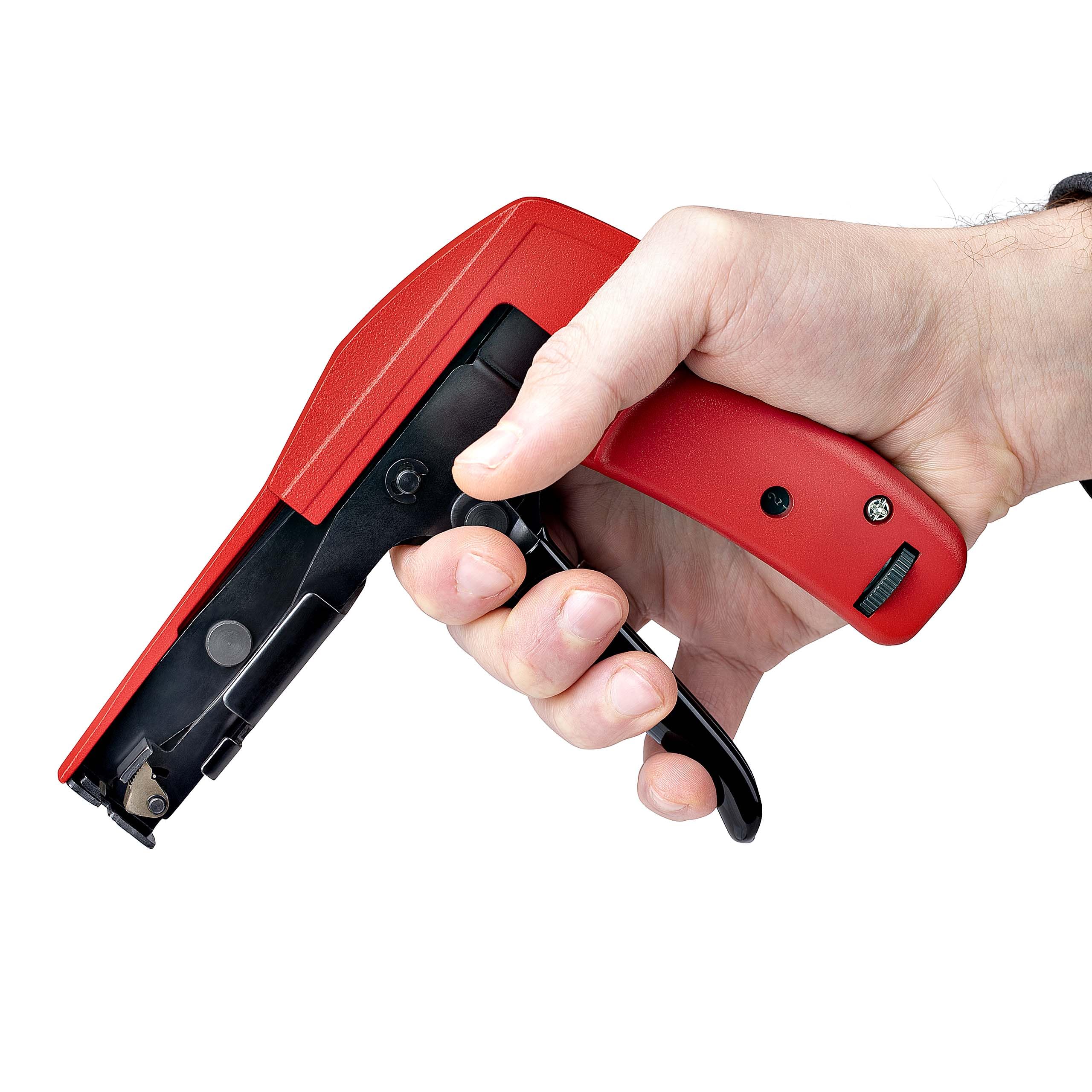 StarTech.com Pistola per fascette in nylon, pinza per l'installazione/taglio di fascette, tendifascette/serrafascette, TAA
