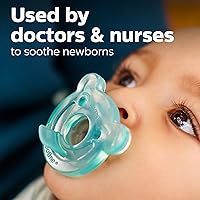 Vista 2 de Philips AVENT Chupete Soothie Shapes, verde/azul, 3-18 meses, paquete de 2, SCF194/04