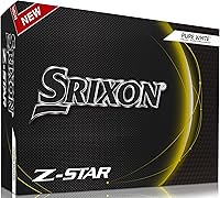 Srixon Z-Star Golf Balls: Premium 3-Piece Urethane for Max Spin, Soft Feel & Distance - Tour-Level Control