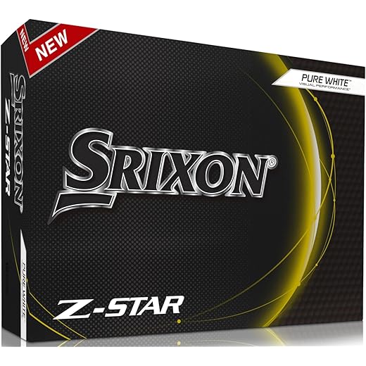 Srixon Z-Star Golf Balls, Z-Star 8, White
