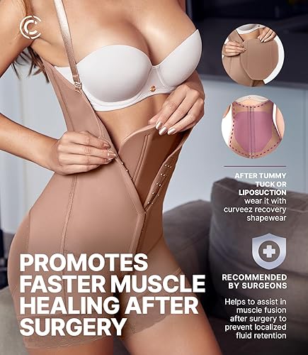 Miniatura 5 de CURVEEZ Ab Board Liposucción poscirugía – Tabla abdominal para recuperación de abdominoplastia imprescindible – Tabla de espuma de lipo para aplanar