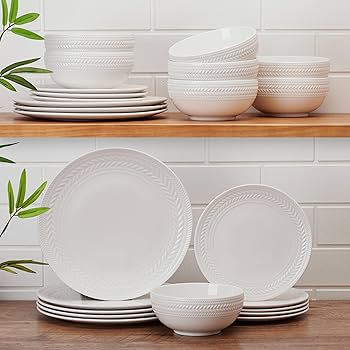 Amazon.com | Pfaltzgraff Josephine 24 piece Dinnerware Set