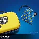 PowerA Wired Earbuds for Nintendo Switch – Fortnite Peely, 3.5 mm, Wired, Officially Licensed, Bonus Virtual Item and Matching Peely Drawstring Bag Included
