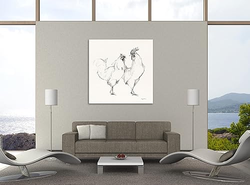 Miniatura 3 de Jaxson Rea Avery Tillmon, lienzo envuelto en galería "Life at Home I Vintage Cream", 30.0 x 30.0 in