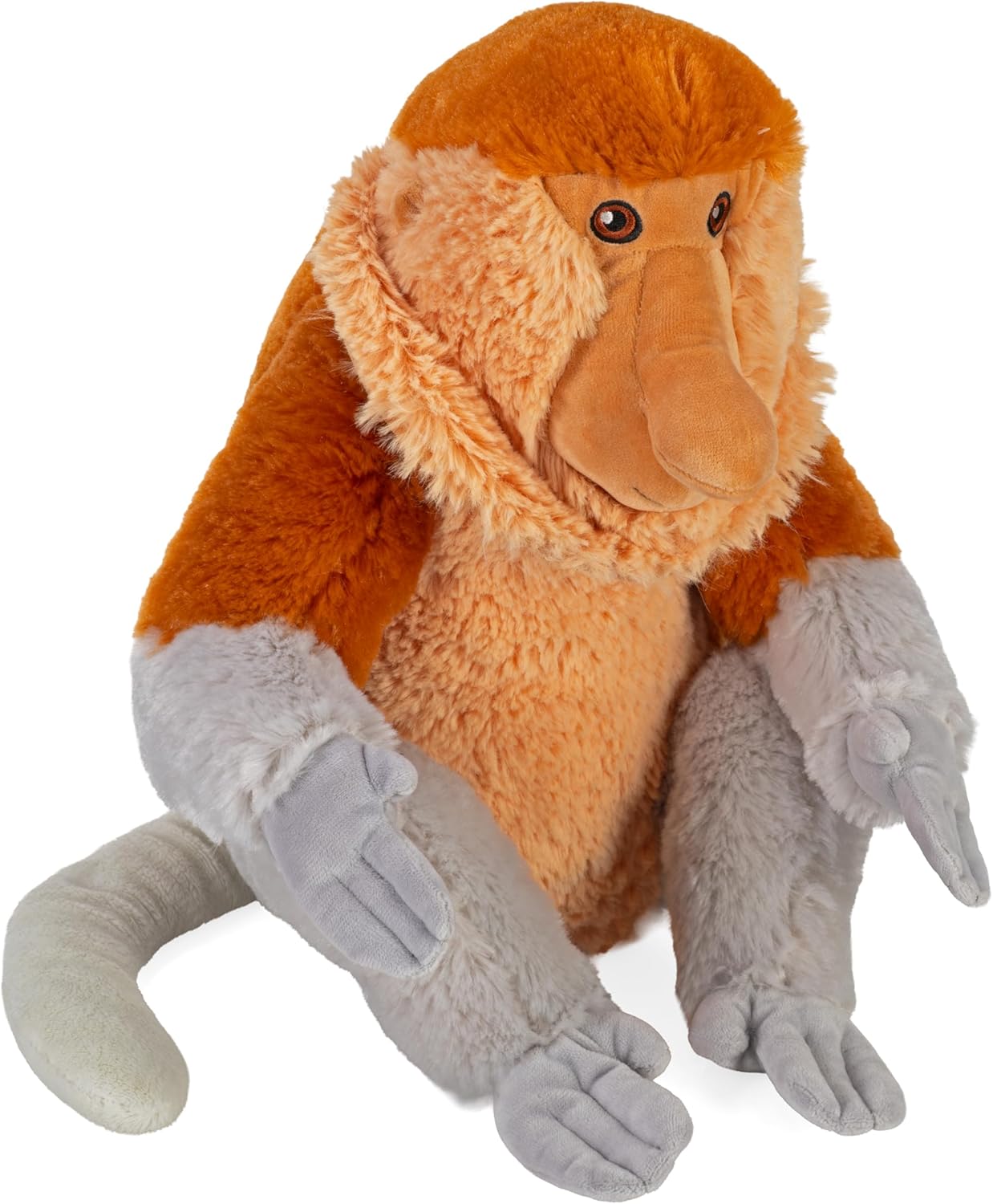 Wild Republic Cuddlekins Eco Proboscis Monkey, Stuffed Animal, 12 Inches, Plush Toy, Fill is Spun Recycled Water Bottles