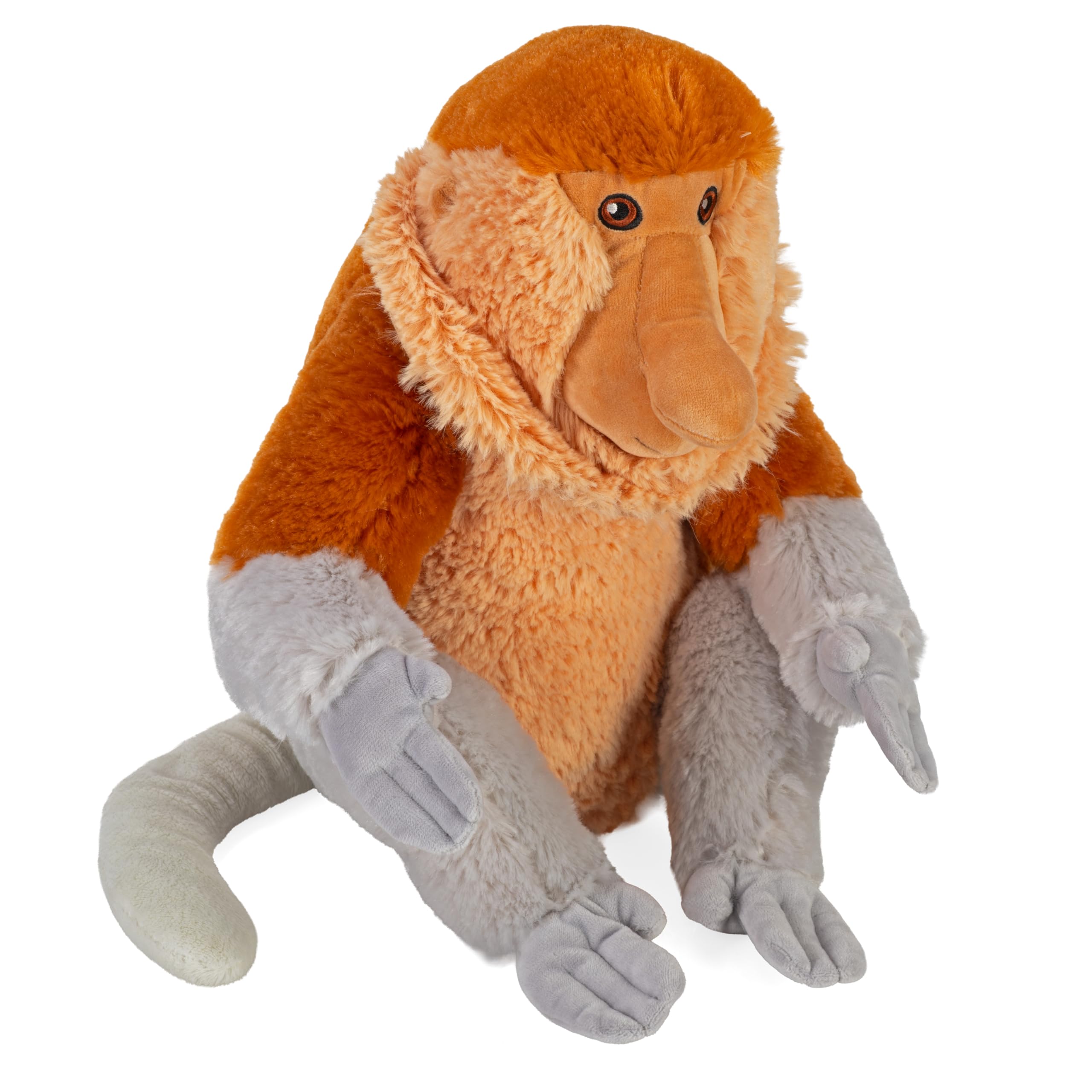 Wild Republic Cuddlekins Eco Proboscis Monkey, Stuffed Animal, 12 Inches, Plush Toy, Fill is Spun Recycled Water Bottles