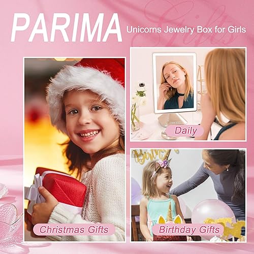 Miniatura 7 de Parima Regalos de Navidad para amigos, joyero de viaje Regalos de unicornio para niñas Regalos para amigas Regalos de viaje para amigas Regalos
