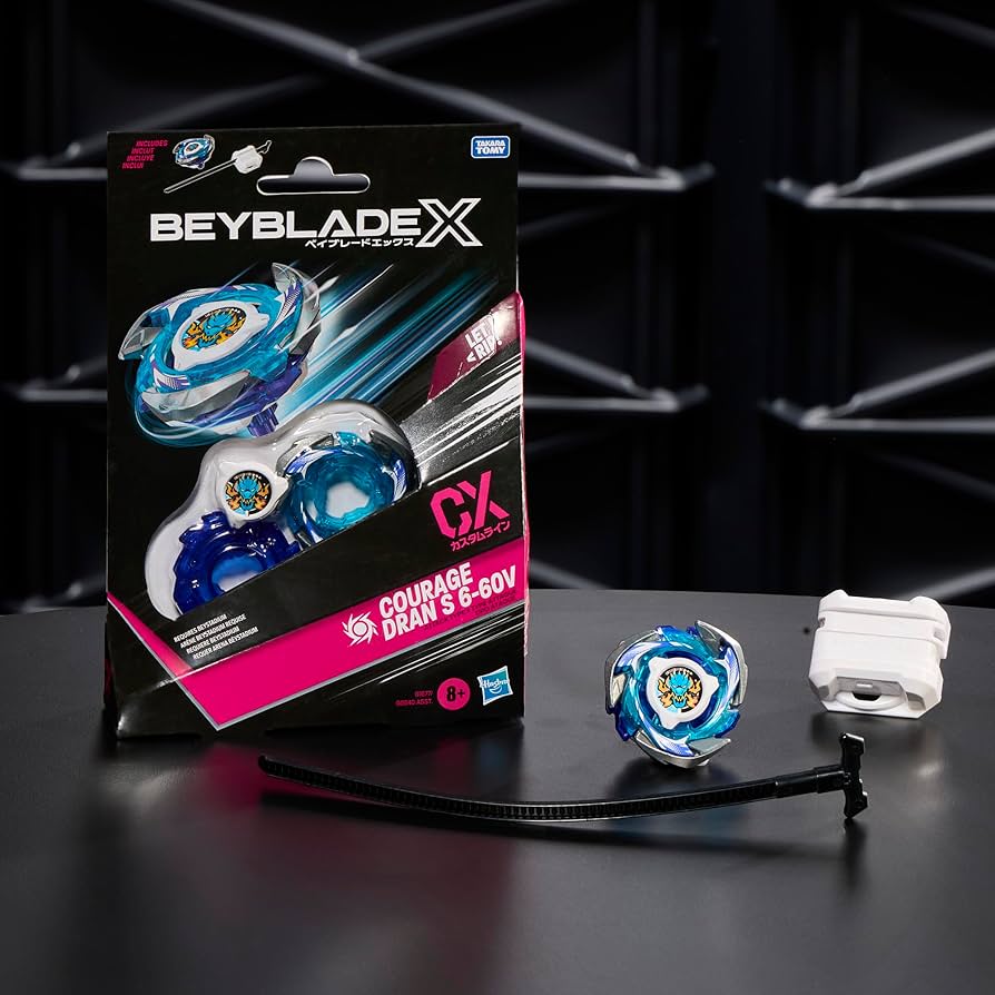 Brave商品 Amazon.com: Beyblade X Courage Dran S 6-60V CX Starter Pack