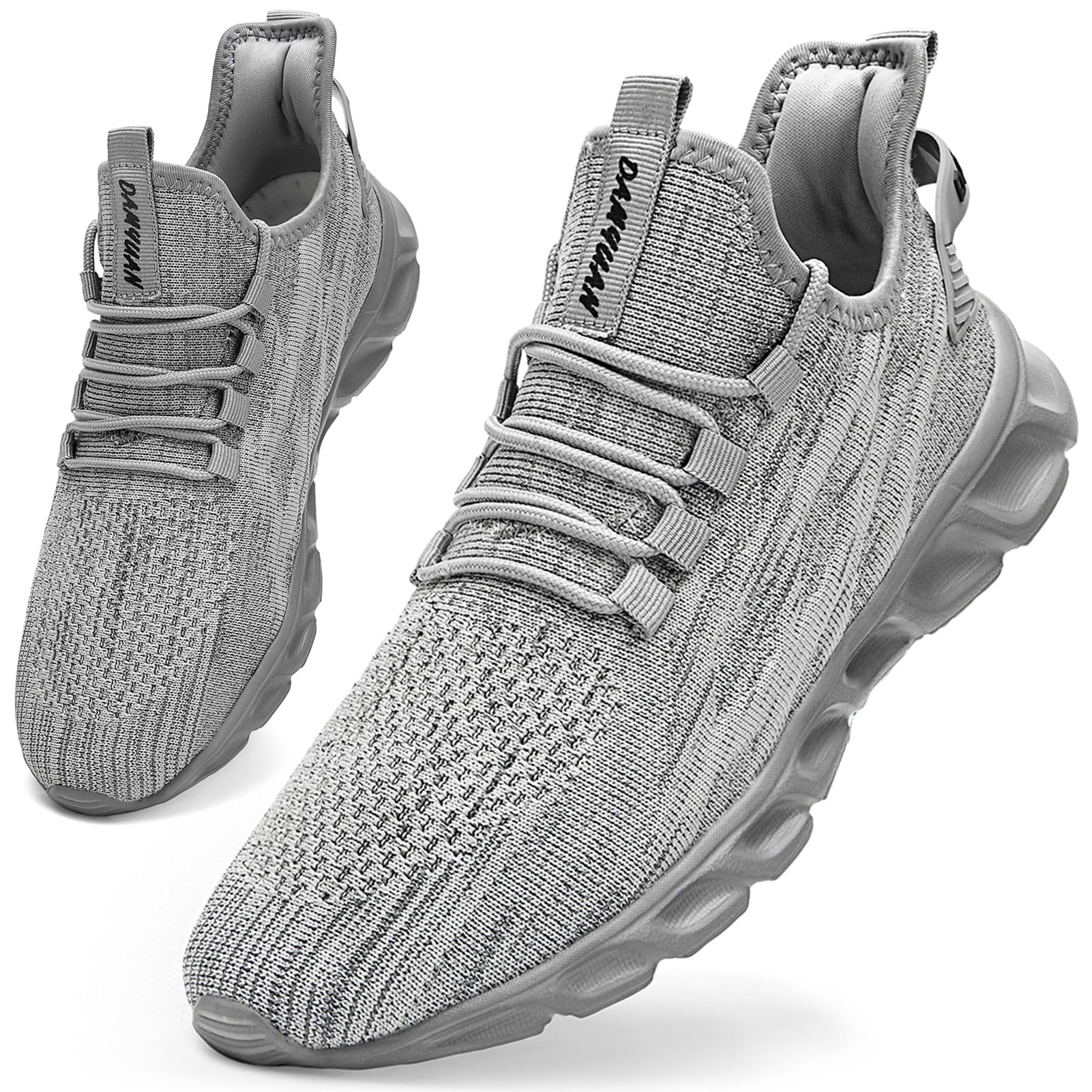 WCIDFY Men's Running Shoes Gym Tennis Work Shoes for Men Mesh Lightweight Athletic Sports Fashion Workout Casual Sneakers