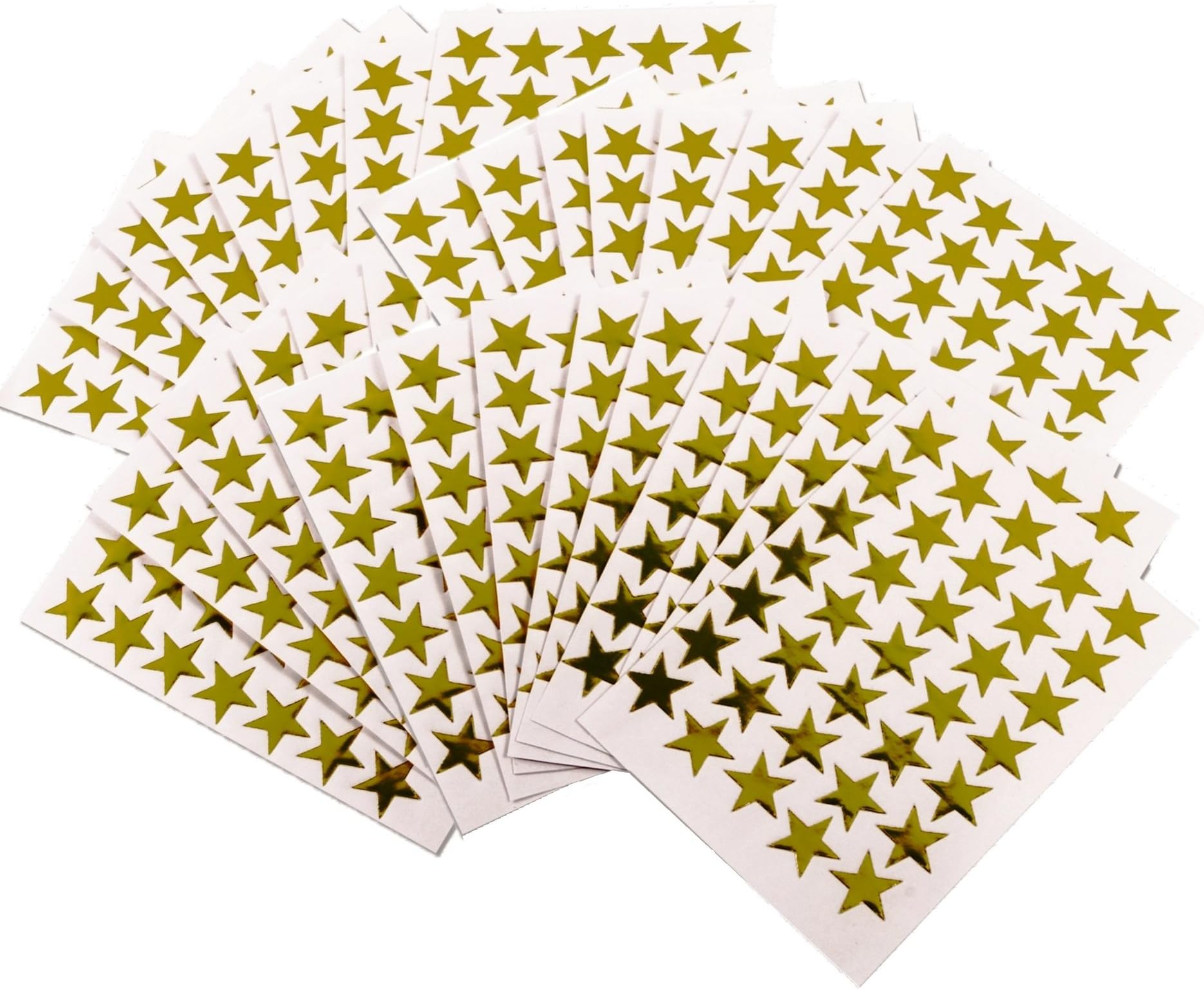 Gold Star Stickers Self Adhesive Stars - Reward - Merit - Charts for Children and Teachers x 1000