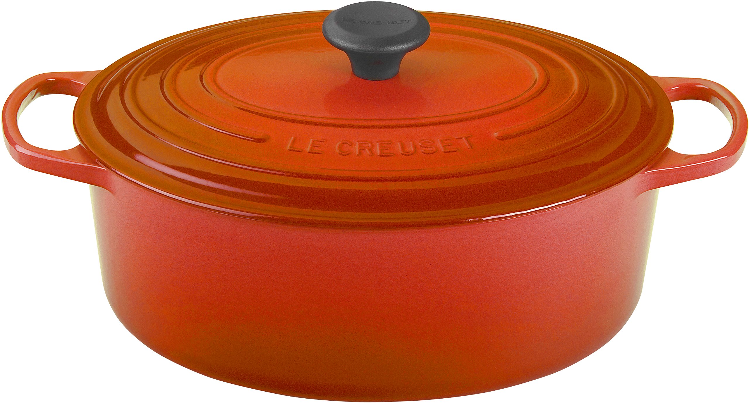 Amazon.com: Le Creuset Enameled Cast Iron Signature Oval Dutch