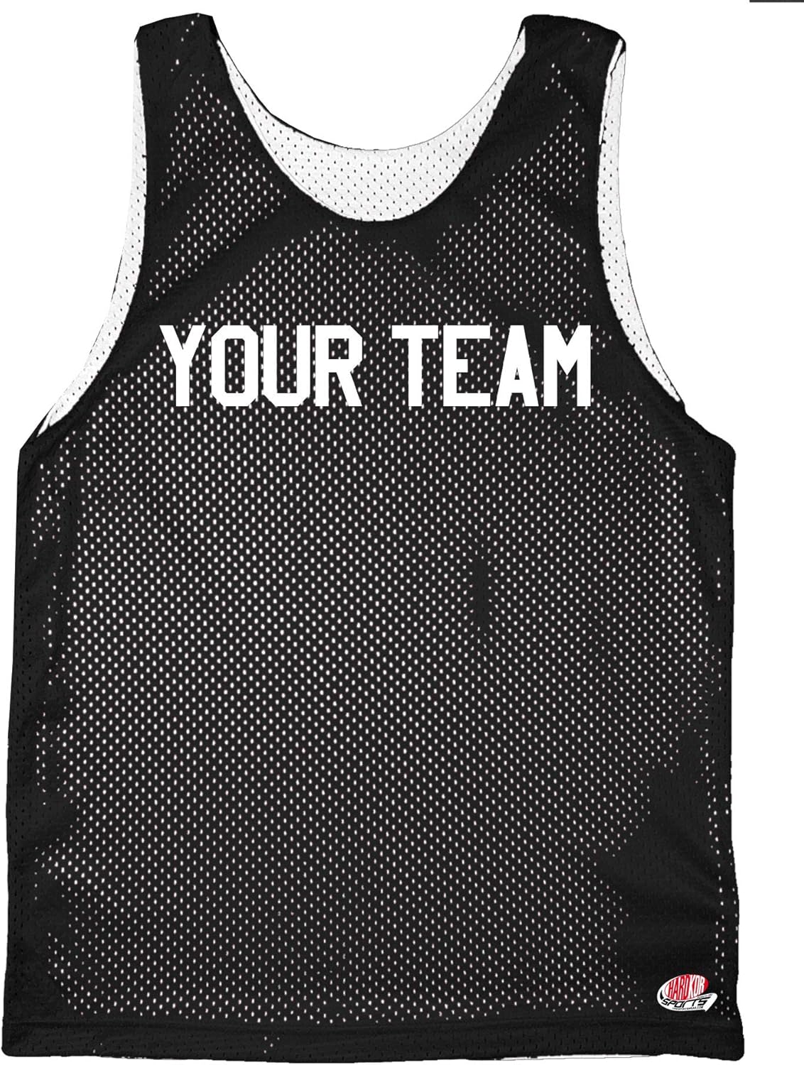 Black Reversible Custom Basketball Jersey with Names Numbers Both Sides