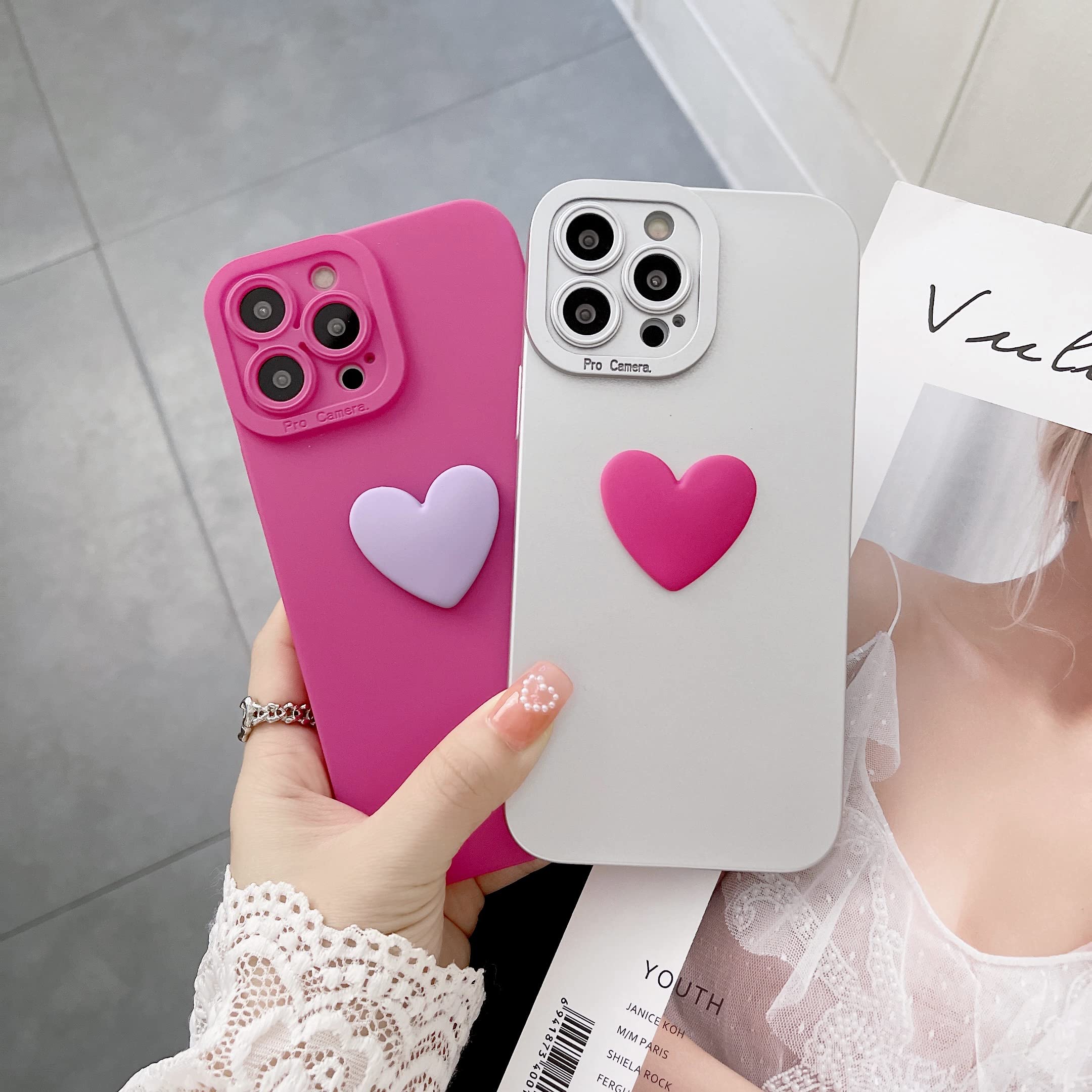 ハートiPhone13プロ ハートケース iPhone13 ケース おしゃれ Pro ハート 赤 可愛い iPhone12 MAX