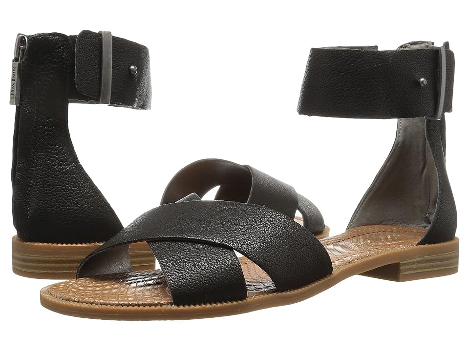 

Nine West Xen (Black Leather) Women's Sandals