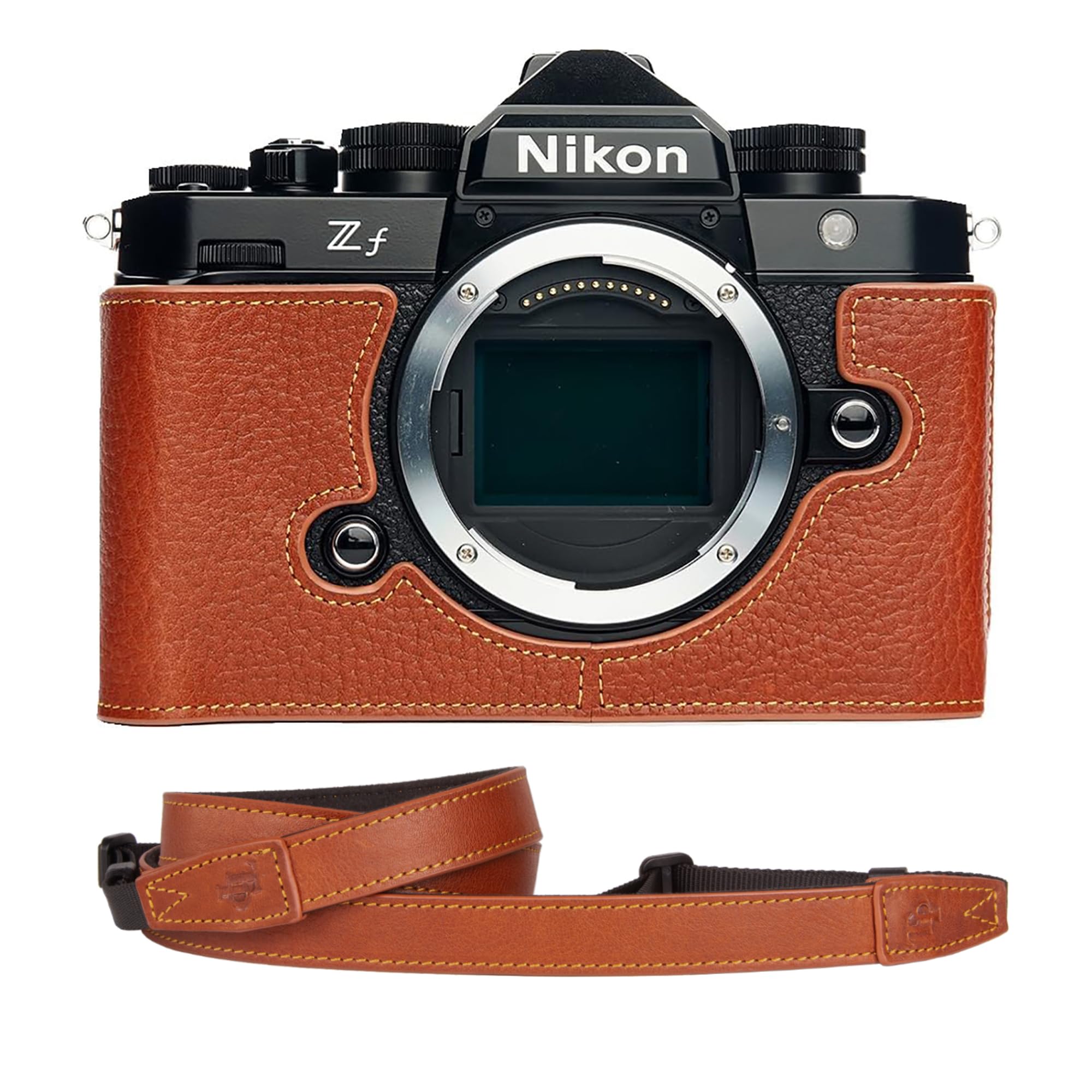 Amazon | QIYAONUOボディーハーフケース Nikon ZF専用 カメラケース