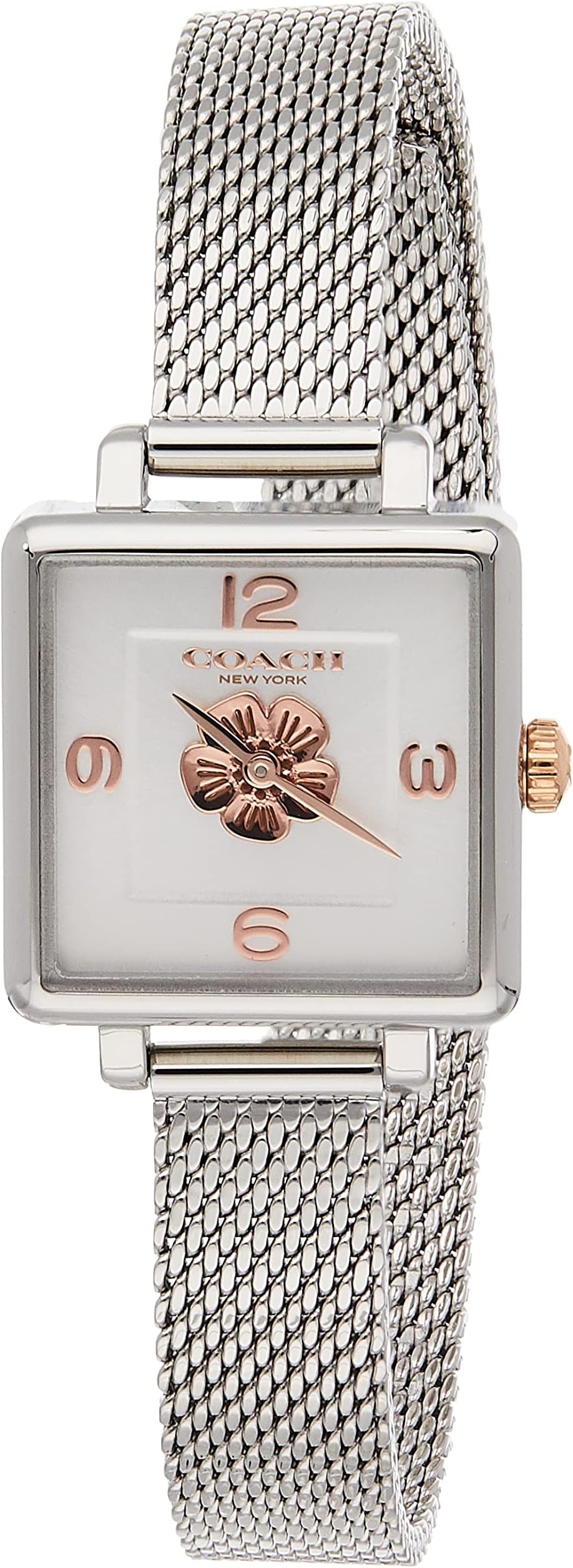 COACH CASS WOMEN's SILVER WHITE DIAL WATCH - 14503697