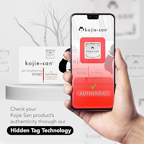 Miniatura 7 de Kojie San Skin Brightening Soap - Original Kojic Acid Soap that Reduces Dark Spots, Hyperpigmentation, & Scars with Coconut & Tea Tree Oil - 135g x