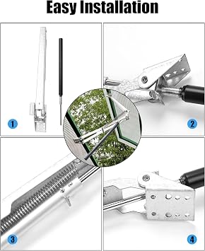 AYNEFY Greenhouse Window Opener Auto Vent Cylinder, Vent Opener Cylinder and Solar Sensitive Replacement Cylinder for Automatic Vent Opener Automatic Greenhouse Cylinder for Window Openers