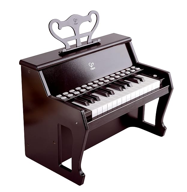 Hape Piano Aprende con Luces Negro (E0627)