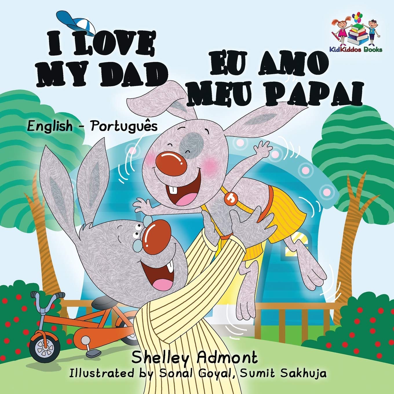 I Love My Dad: English Portuguese Bilingual Book for Kids - Brazilian (English Portuguese Bilingual Kids Book Collection - Brazilian)