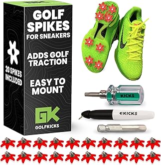 Golfkicks DIY Golf Shoe Cleats Kit – Transform Your Sneakers into Golf Shoes ...