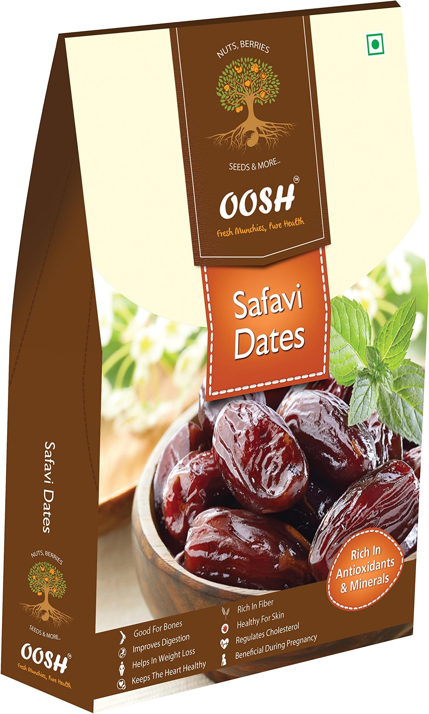 OOSH Premium Safavi Dates | Dry Fruits (400)