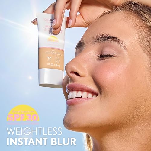 Miniatura 4 de COVERGIRL Clean Fresh - Tinte para piel borrosa con SPF 30, 420 luzmedio neutro, base líquida, acabado mate suave, suaviza, ilumina, difumina los